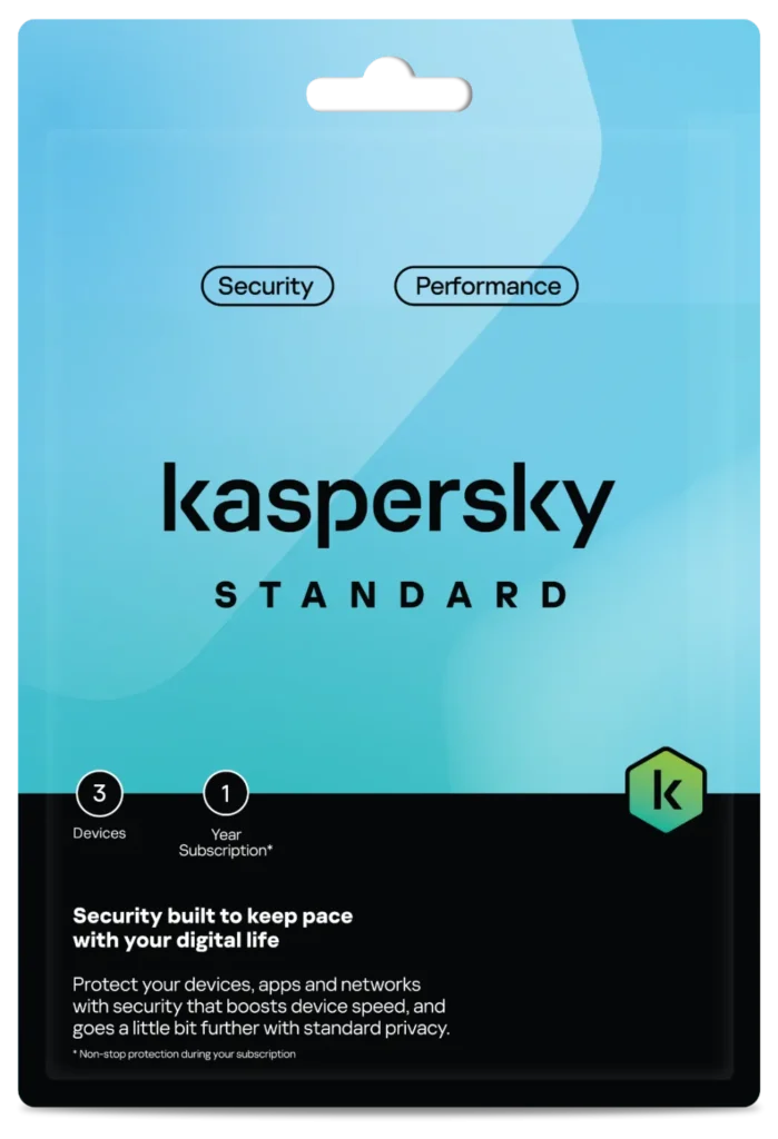 Kaspersky Standard 3 Devices - 1 Year