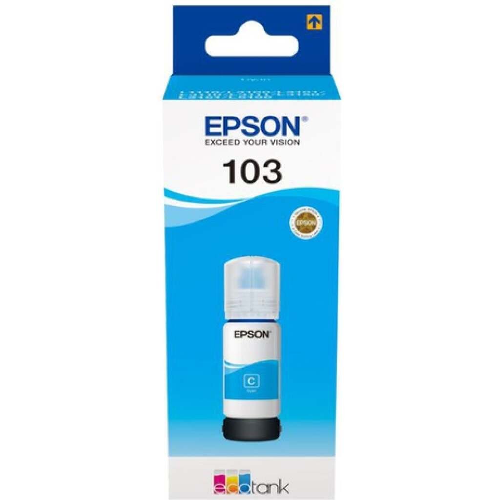 Epson 103 Cyan Ink Bottle – 65ml (C13T00S24A)