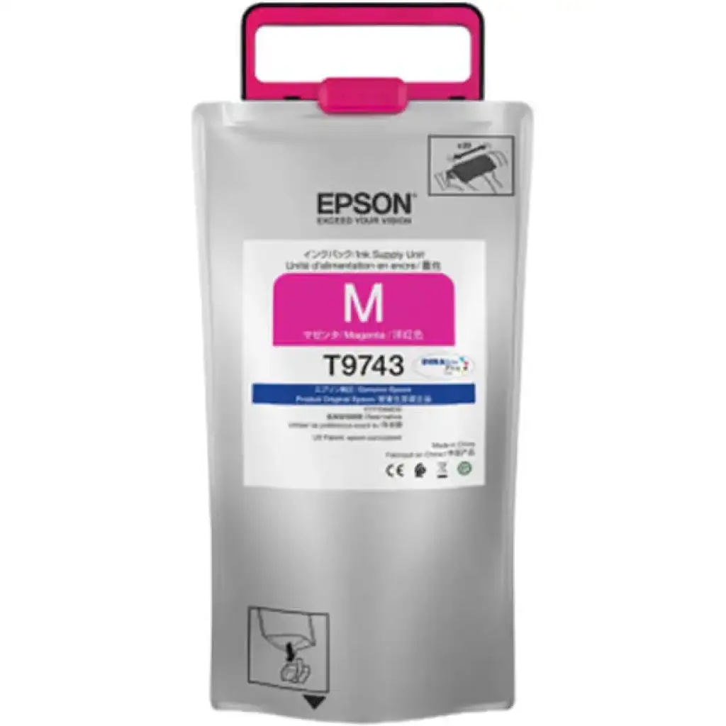 Epson T9743 Magenta XXL Ink Cartridge for WF-C869R