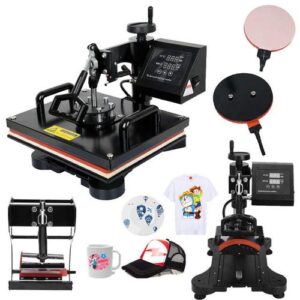 Heat press 5 in 1
