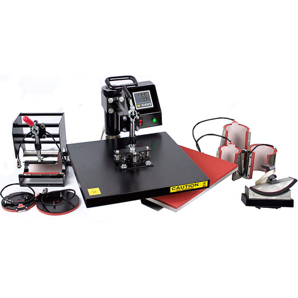 Heat press 8 in 1