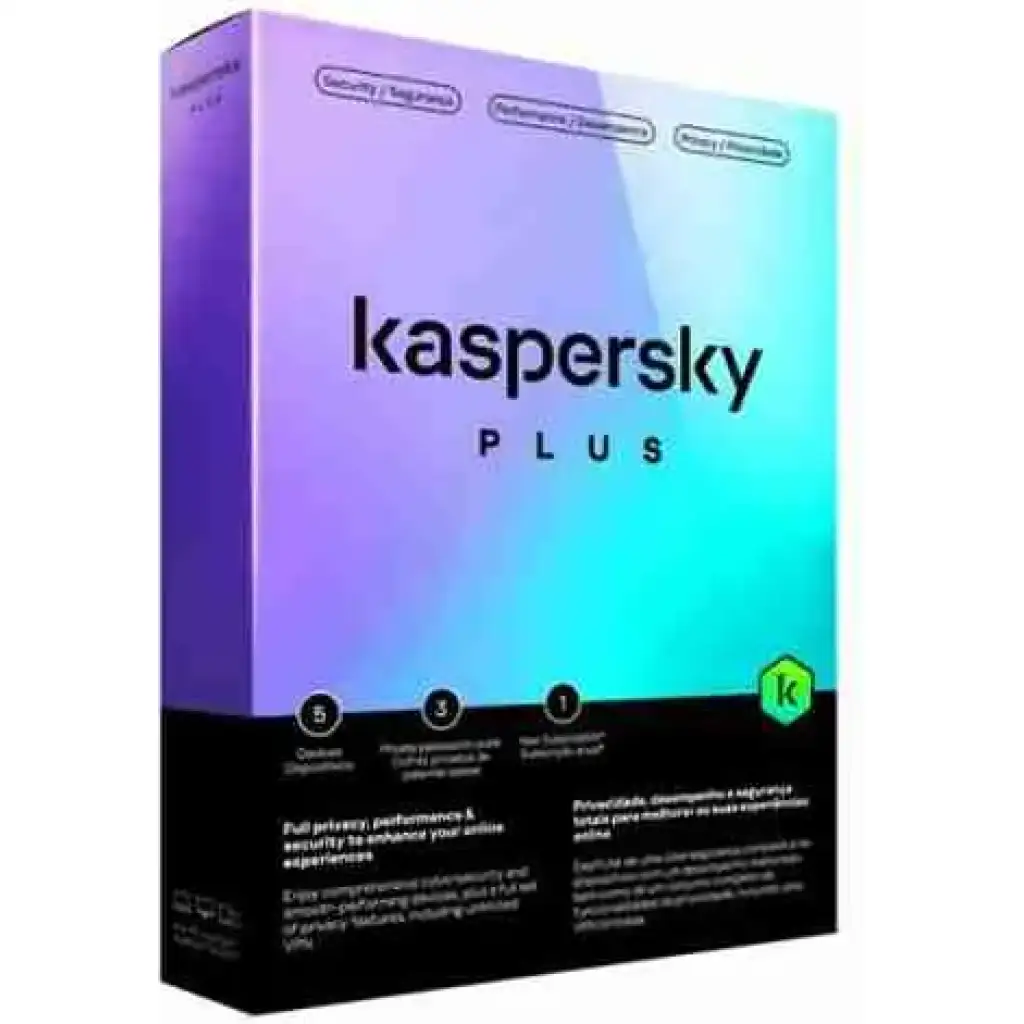 Kaspersky Plus 1 Device 1 Year License