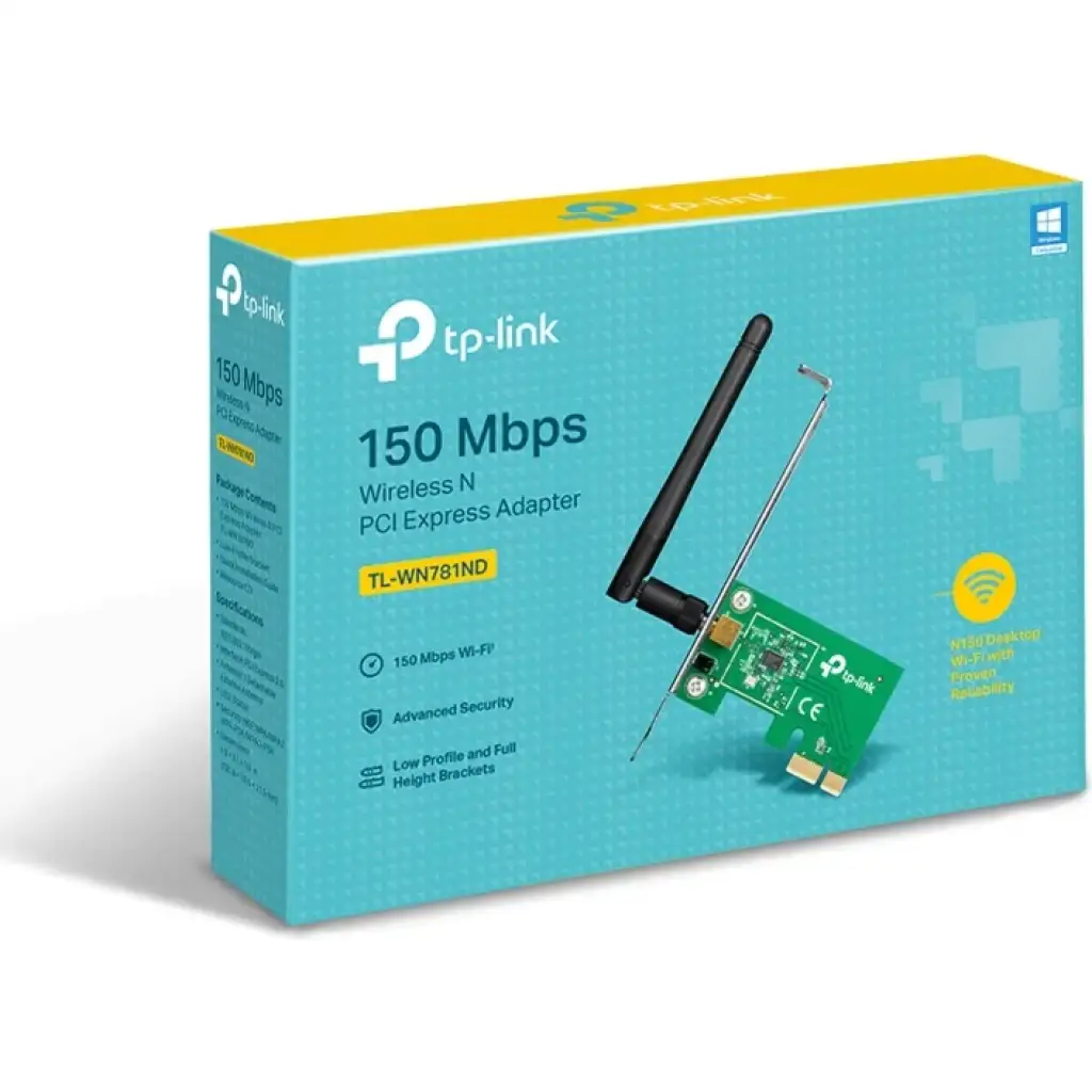 TP-Link TL-WN881ND PCIe Wi-Fi Adapter