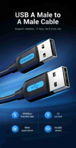 Vention COJBF USB-A Connectivity