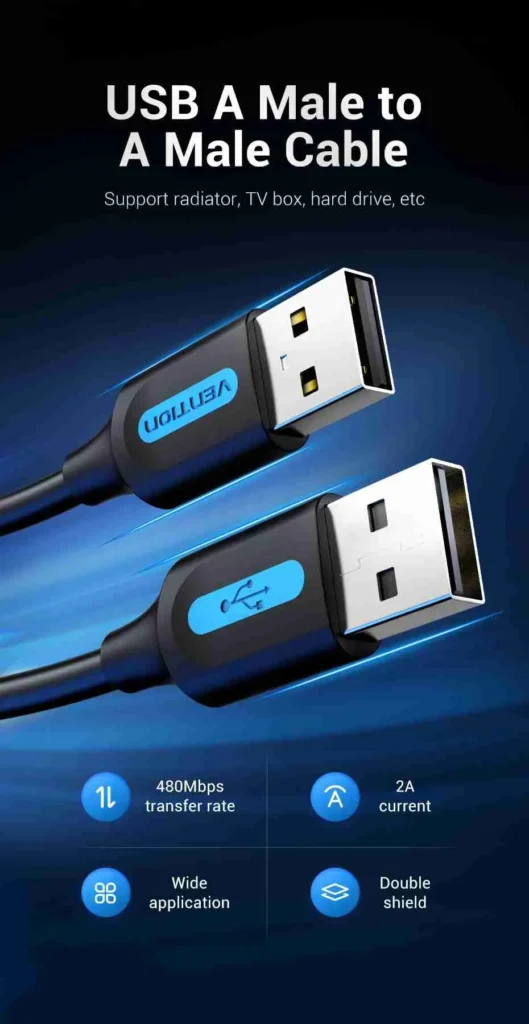Vention COJBF USB-A Connectivity