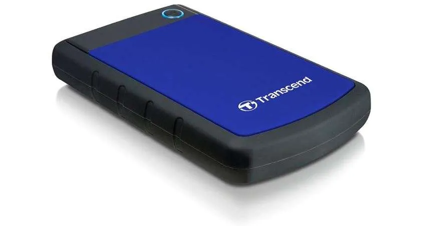 Transcend External HDD 2TB - Blue - TS2TSJ25H3B