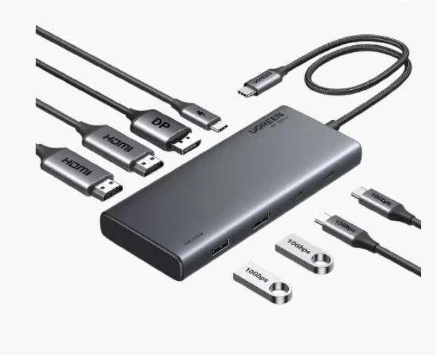 UGREEN USB-C 8-Port Docking Hub CM639