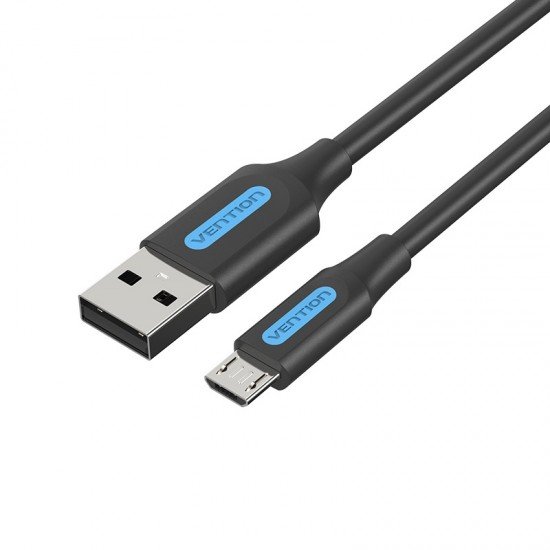 Vention USB 2.0 A Male to Micro-B Male 3A Cable 1M Black COLBF