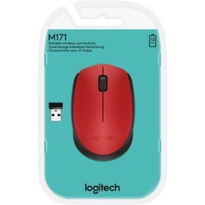 Logitech M171 Red Mouse