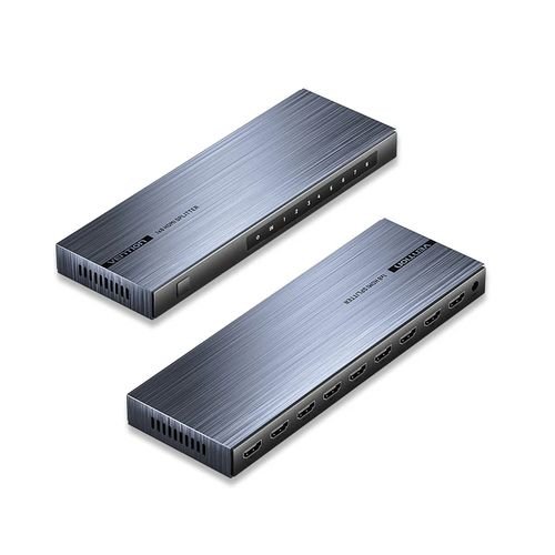 Vention 4K 1x8 HDMI Splitter Black Aluminum Alloy Type