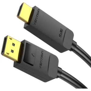 Vention HDMI-A Male to DP Male HD Cable 1.5M Black