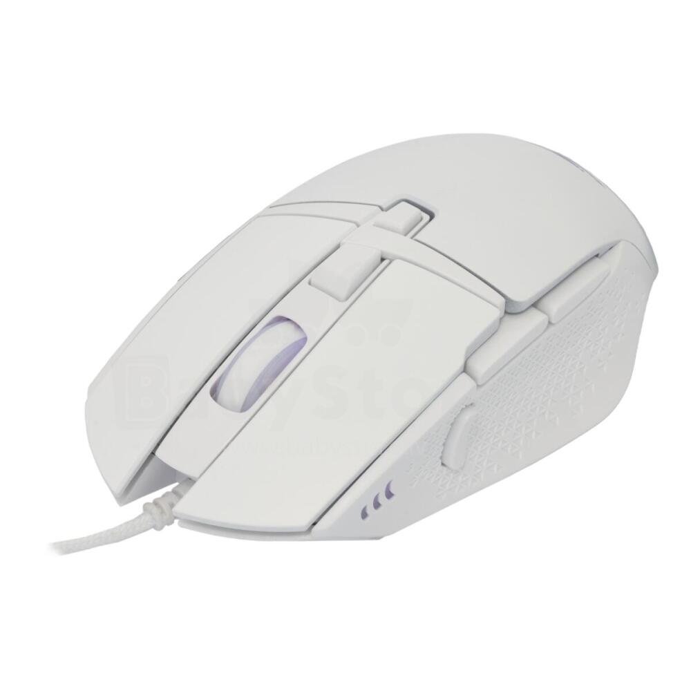 Baracuda Raptor White Gaming Mouse