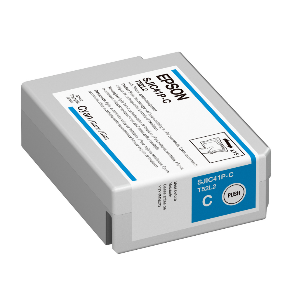 EPSON SJIC42P-C C4000 CYAN INK