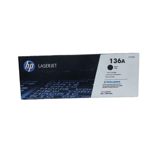 HP 136A Black Original LaserJet Toner Cartridge - W1360A