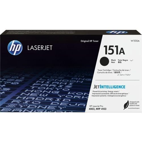HP 151A Black Original LaserJet Toner Cartridge - W1510A