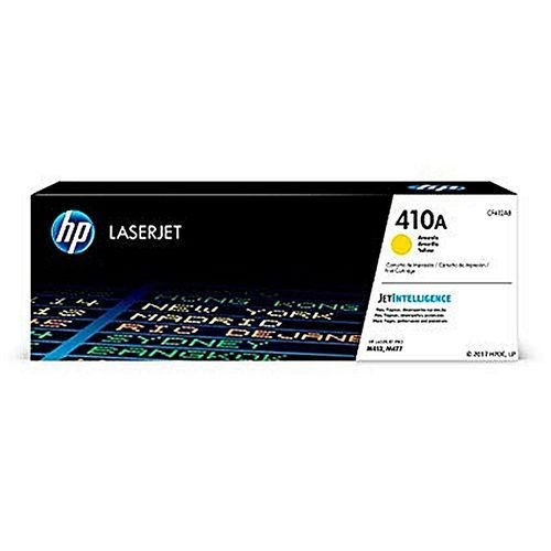 HP 410A Yellow Original LaserJet Toner Cartridge - CF412A HP 410A Yellow Original LaserJet Toner Cartridge - CF412A