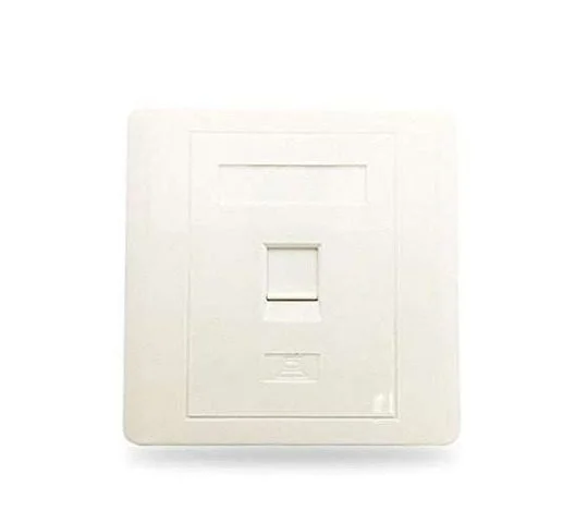 Network Faceplate 86*86 1 port