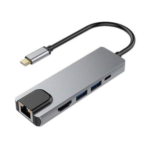 Type-C to 5-in-1 Hub