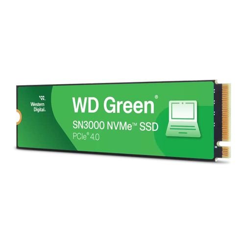 WD Green 2TB SN3000 NVMe SSD Gen4 PCIe M.2 2280 Up to 5000MB/s