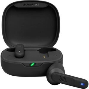 JBL Wave Flex Black Earbuds