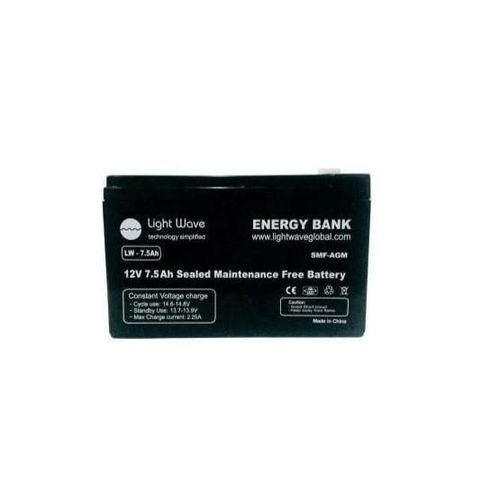Lightwave 12V 7.5AH UPS Battery