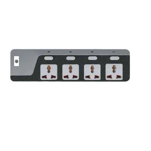 Lightwave 4-Way 3M Surge Protected Extension