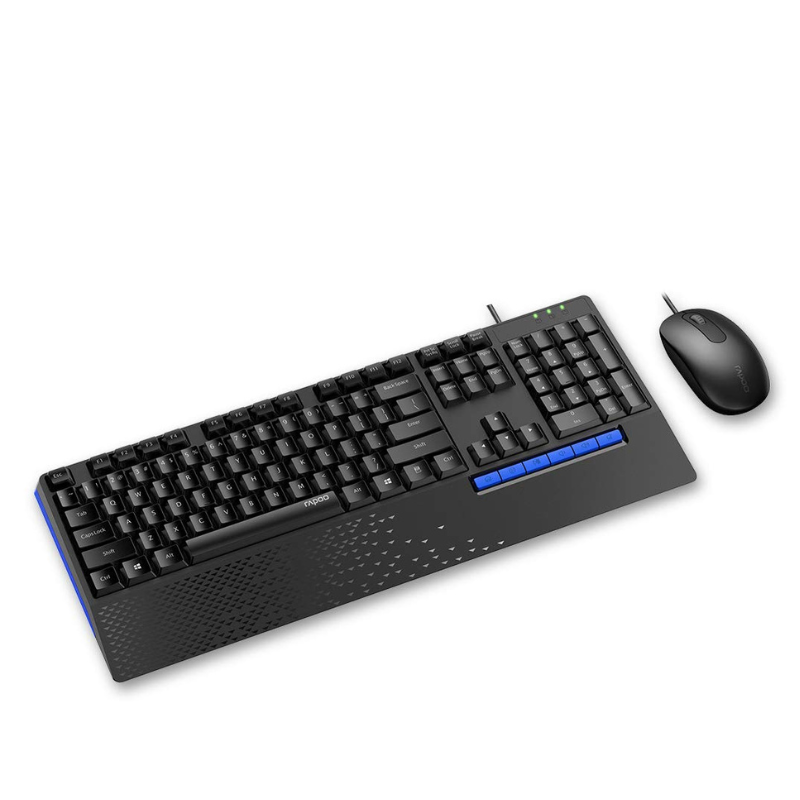 Rapoo NX2000 Black Wired Combo