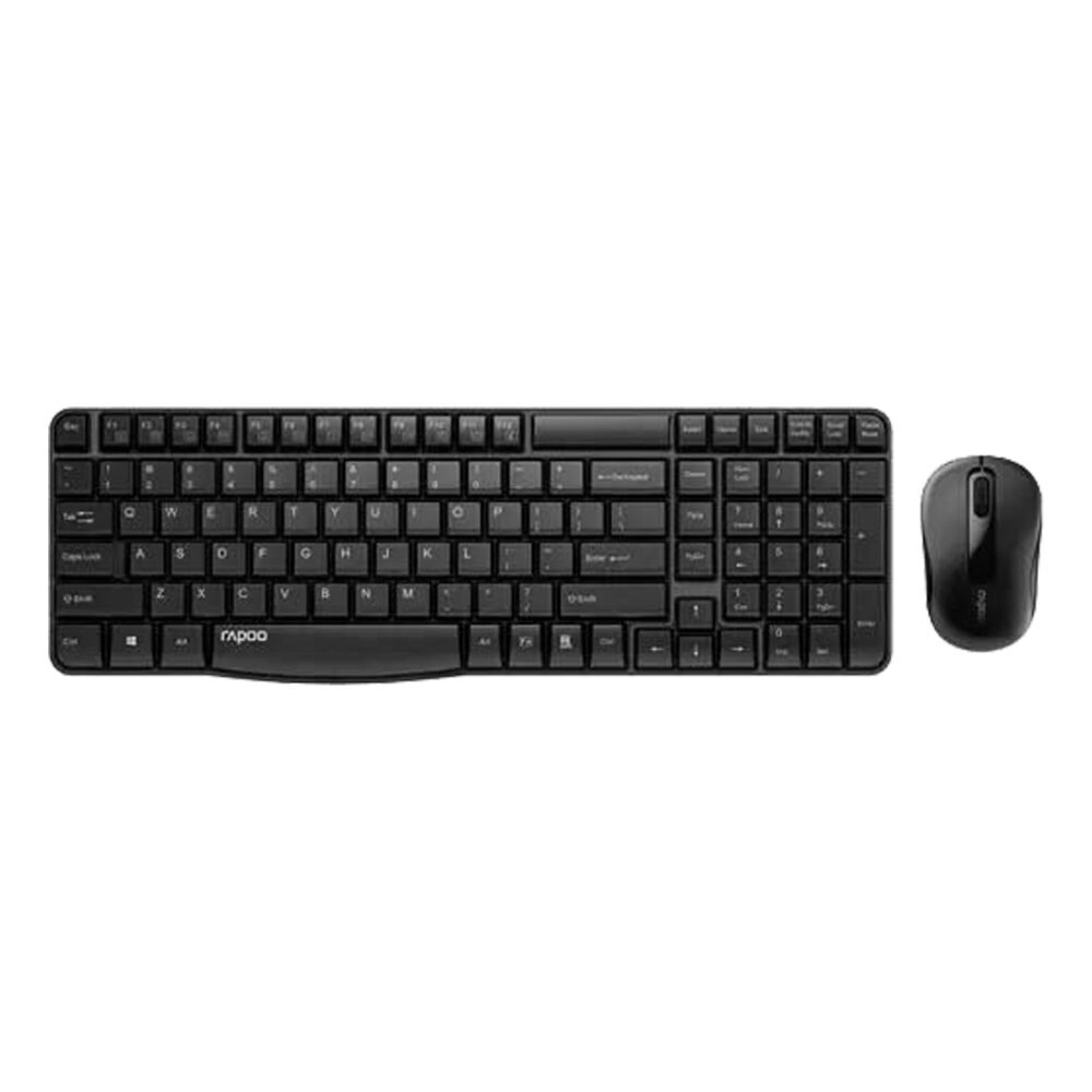 Rapoo X1800S Black Wireless Combo