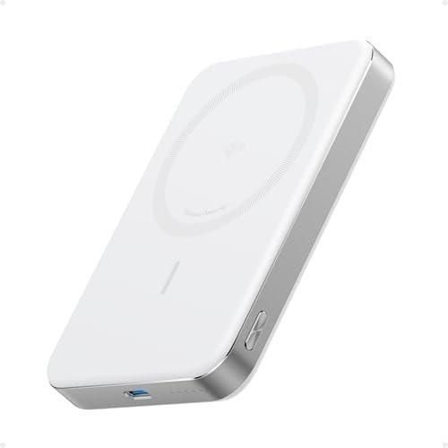 Anker MagGo Power Bank 30W Built-in USB-C Cable Made for Apple Watch White