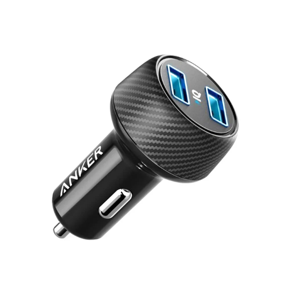 Anker PowerDrive 2 Elite with Lightning Connector Black