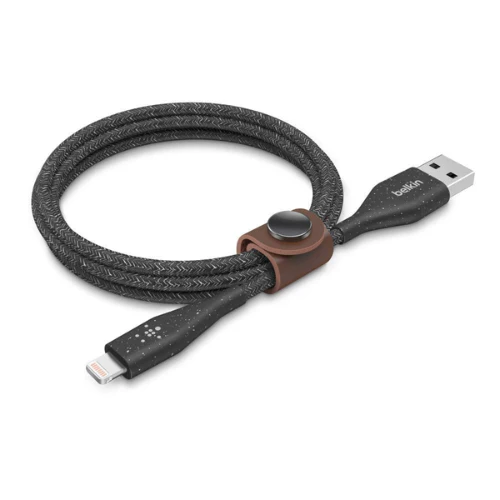 Belkin DuraTek Plus Lightning to USB-A 1m Black