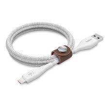 Belkin DuraTek Plus Lightning to USB-A 1m White