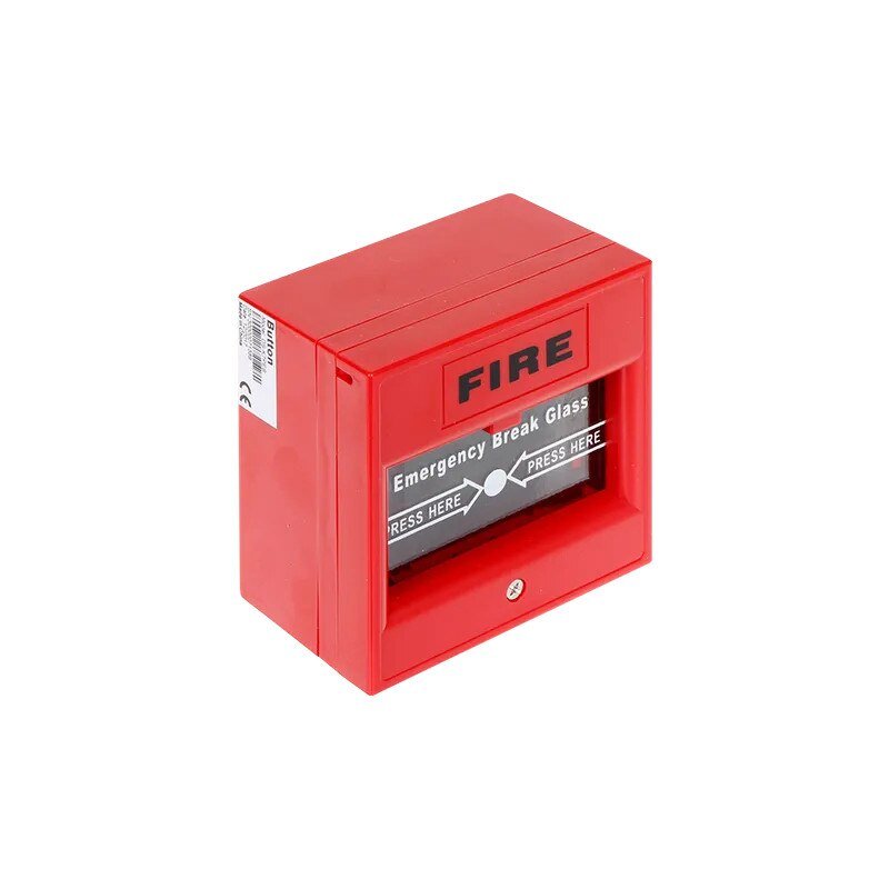 Hikvision DS-K7PEB Emergency Break Glass Red