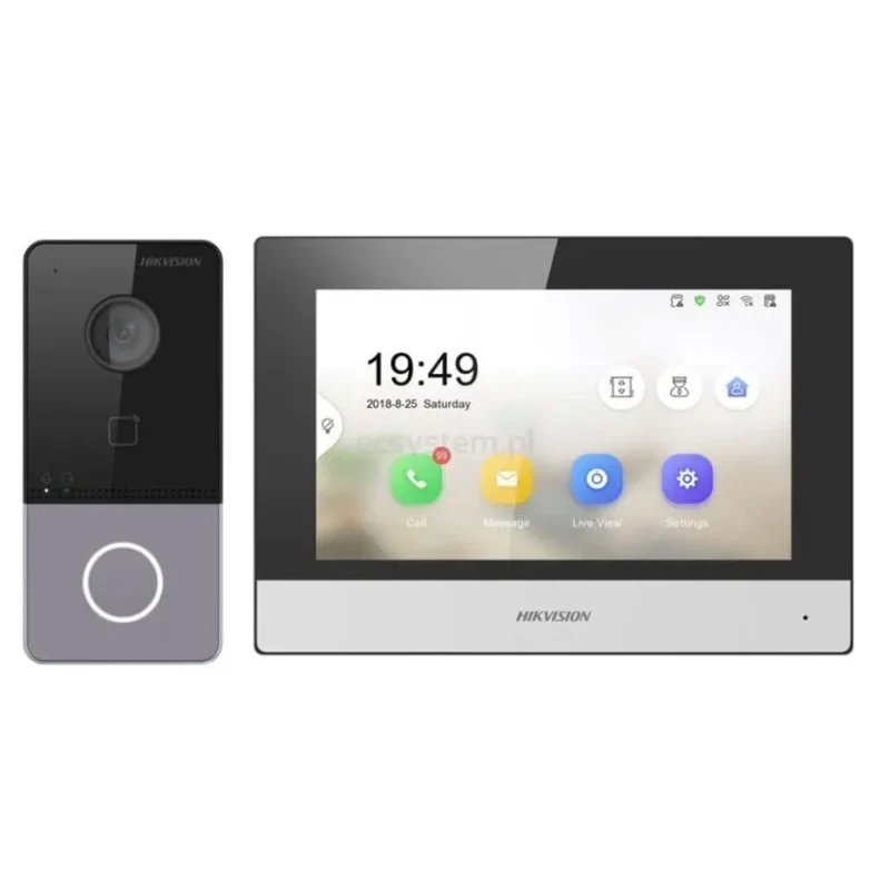 Hikvision DS-KIS303-P(O-STD) Hybrid Video Intercom Kit