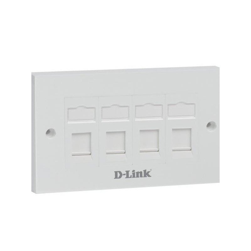D-Link Four Port Faceplate