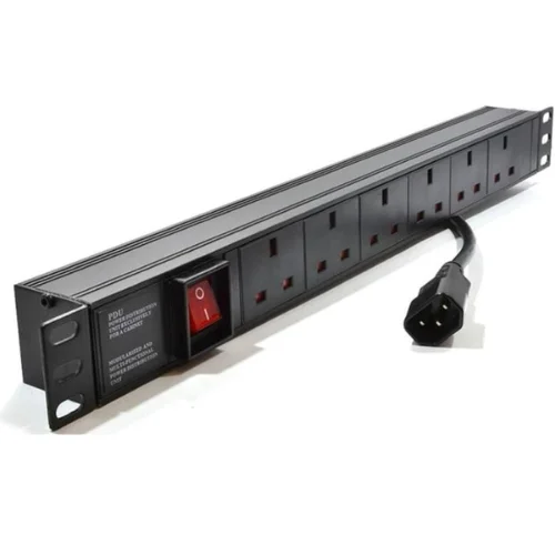 MTN 6-way C13 Plug PDU Black