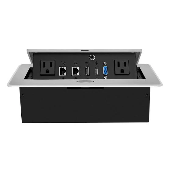 MTN Table Top Metal Pop-Up Box Black/Silver
