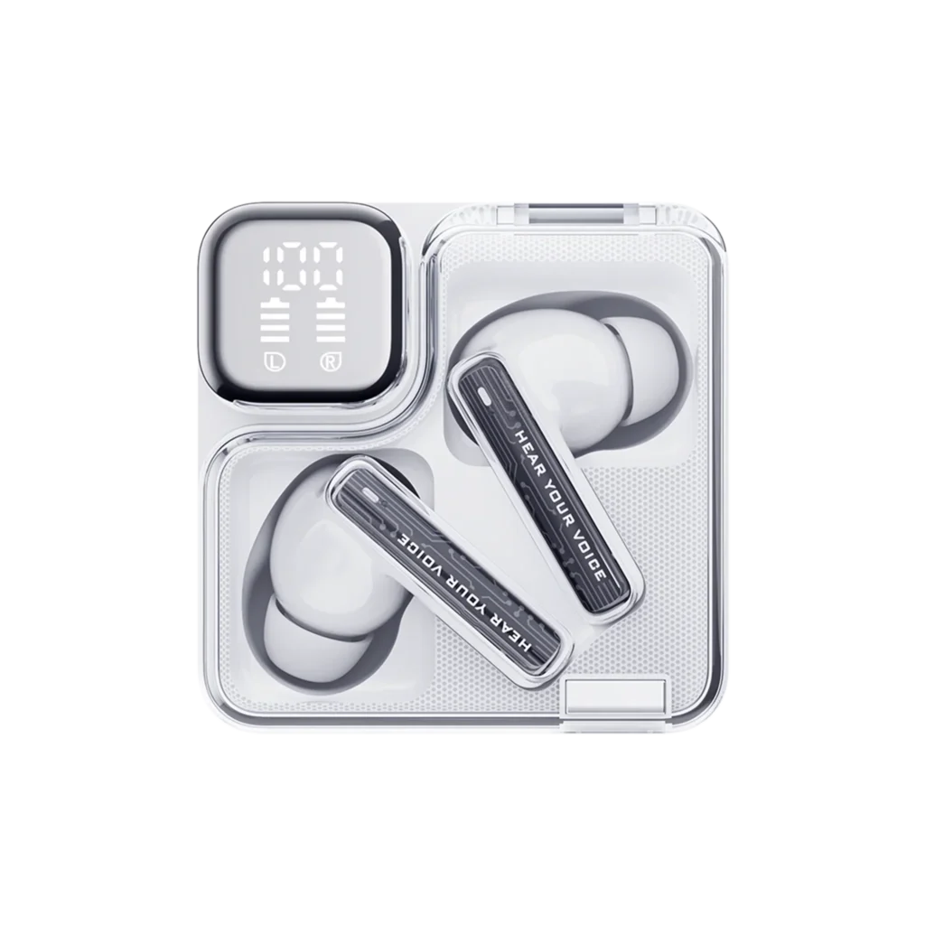 QCY Melobuds Neo True Wireless Earbuds White Black