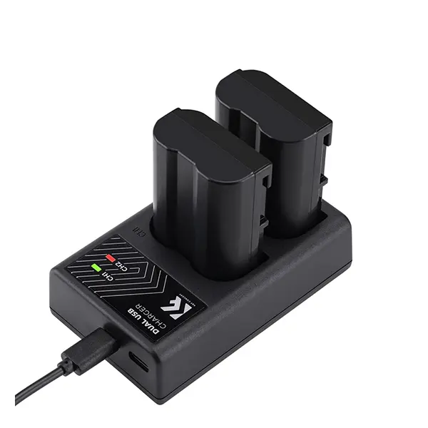 K&F EN-EL15 DUAL BATTERY & CHARGER