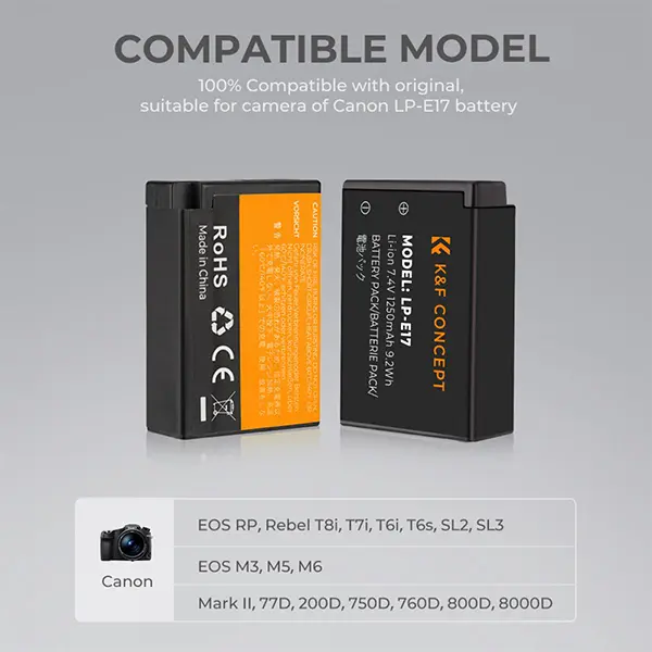 K&F LP -E17 BATTERY