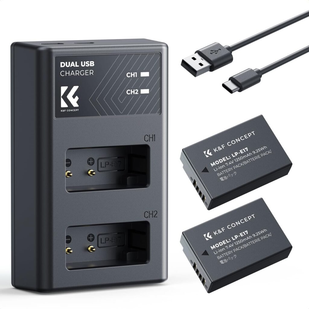 K&F LP-E17 DUAL CHARGER