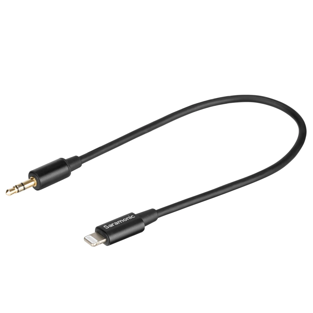 SARAMONIC 3.5MM FEMALE TRS TO LIGHTNING ADAPTER CABLE 6M LONG