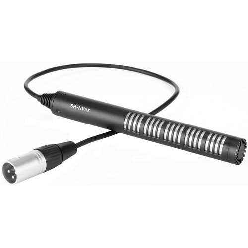 SARAMONIC SR-NV5X SHORT SHOTGUN MICROPHONE WITH HARDWIRED XLR CABLE