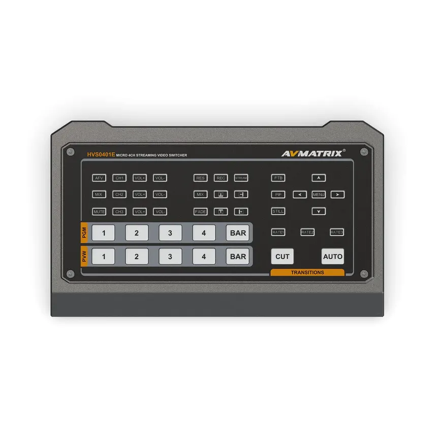 AV MATRIX HVS0401E MICRO 4 CHANNEL MULTIFOMART SWITCHERS