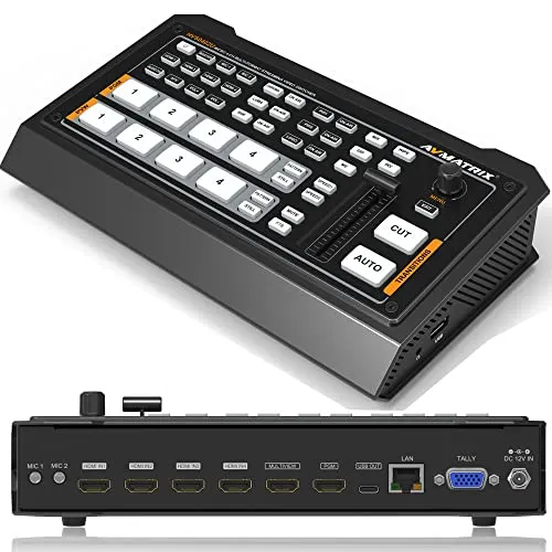 AV MATRIX HVS0402U MICRO 4 Channel Video Switcher