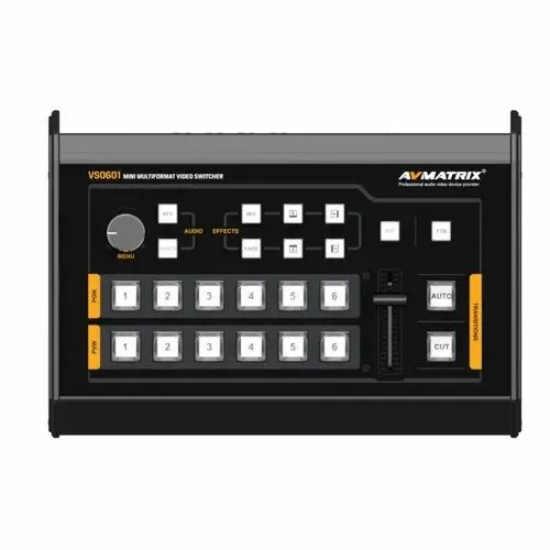 AV MATRIX VS0601U MINI 6 CHANNEL MULTIFORMAT VIDEO SWITCHER