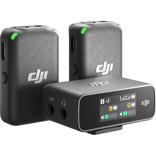DJI MIC 2 DUAL WIRELESS MICROPHONE
