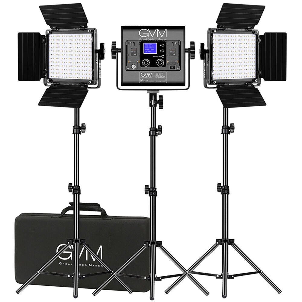 GVM 800RGB Light Kit