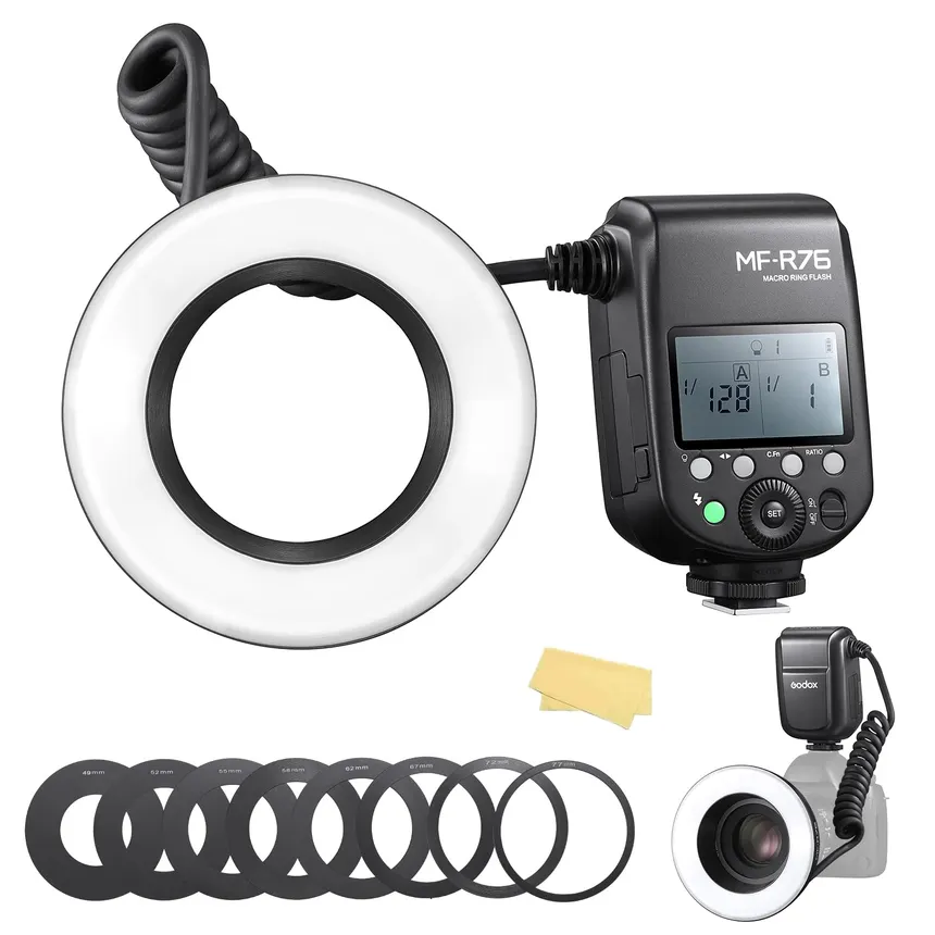 Godox MF-R76 Macro Ring Flash