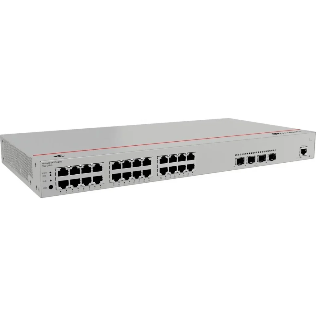 huawei ekitengine s220-24p4x 24 port switch